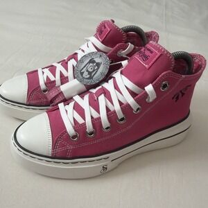 Brand New Snoop Dogg Skechers X 1971 Pink Women Shoes Size 7.5 W/ Extra‎ Laced